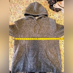 Old Navy Charcoal Hooded Sweater